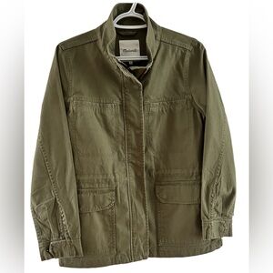 MADEWELL Olive Green Field Army Jacket S